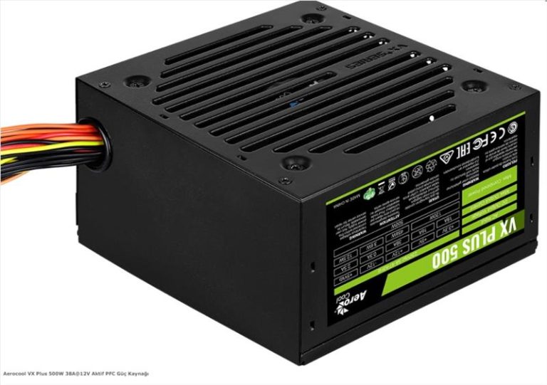 AEROCOOL AE-VXP500 500W Power Supply Aktif PFC - 27670