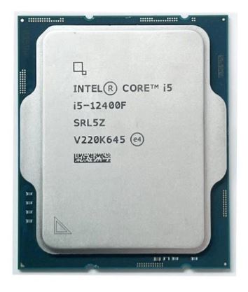 INTEL (12.Nesil) Alder Lake i5-12400F 2.50GHz ~ 4.40GHz 18MB 1700P İşlemci Tray (Fansız) - 33050