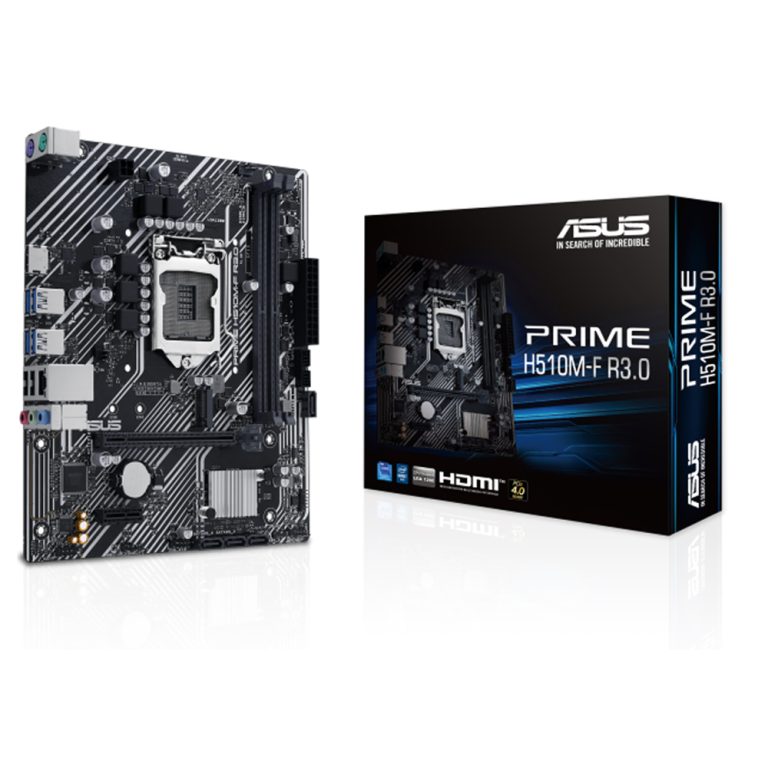 Asus PRIME H510M-F R3.0 H470 DDR4 M.2 USB3.2 DP/HDMI PCI 4.0 1200p Anakart - Bbi.Isl.Ank.Int.0102