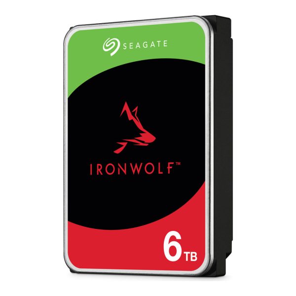 SEAGATE IRONWOLF 6 TB 5400RPM 256MB 7/24  1-8  Yuvalı  Nas için - ST6000VN006