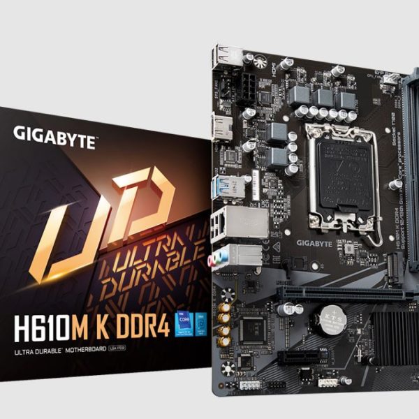 GIGABYTE H610M K H610 DDR4 (Vga Yok) GLan mATX HDMI USB3.2 M2 1700p Anakart - 34917
