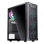 GAMEBOOSTER GB-F3101B Powersız Siyah Mesh Panel Mid Tower ATX Kasa - 34861