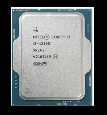 INTEL (12.Nesil) Alder Lake i3-12100 3.30GHz ~ 4.30GHz 12mb 1700P İşlemci Tray (Fansız) - 33585