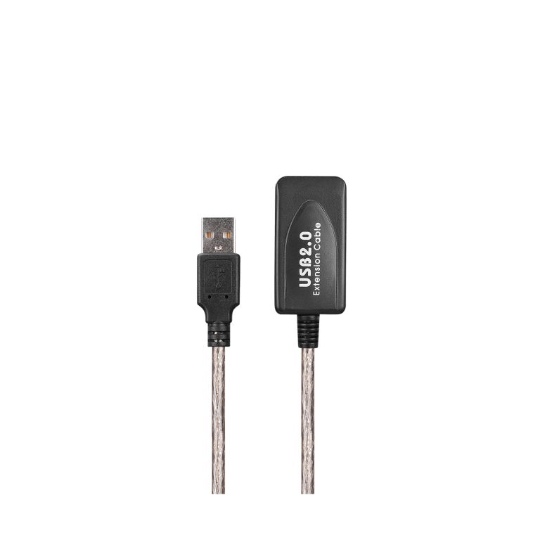 S-LINK SL-UE140 USB2.0 20m Şeffaf Uzatma Kablo - SL-UE140