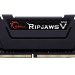 GSKILL F4-3200C16S-16GVK 16GB (Tek Parça) DDR4 3200Mhz RipjawsV Siyah PC Bellek - 20931
