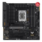 ASUS TUF GAMING B760M-PLUS Intel B760 LGA1700 DDR5 7200 HDMI 2x M2 USB3.2 AURA R / 90MB1ES0-M1EAY0-KAR59032 - Görsel 3
