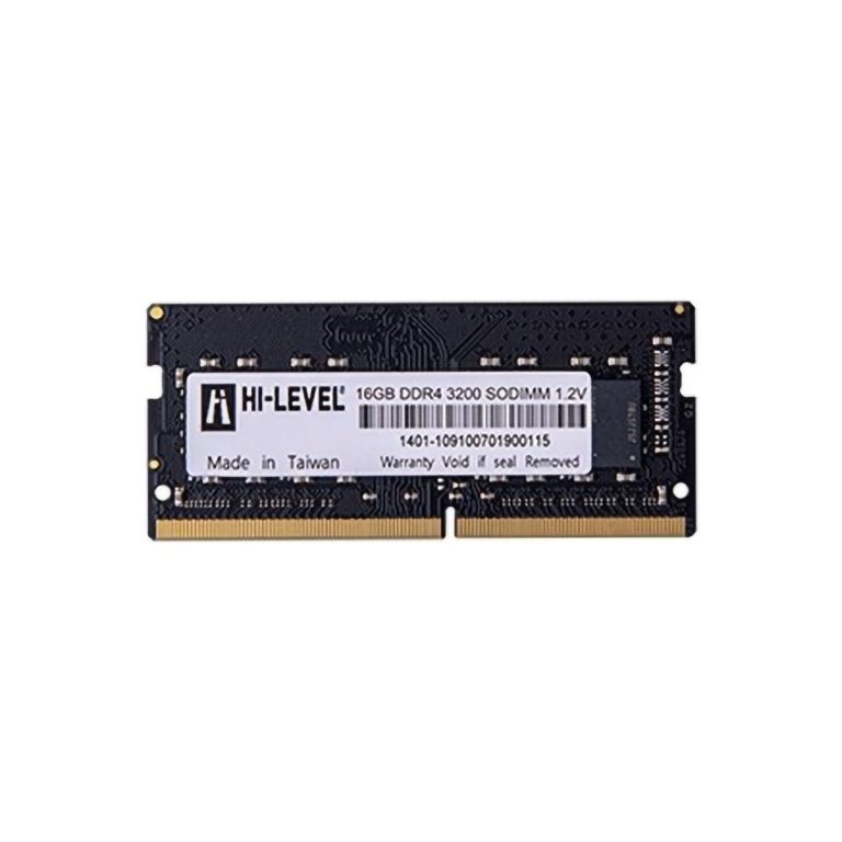 HI-LEVEL Sodimm 32GB 3200MHz DDR4 1.2V CL22 NB Ram - HLV-SOPC25600D4/32G