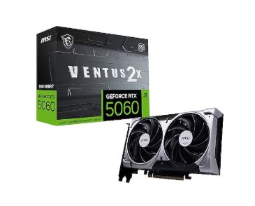 MSI RTX5060 8G VENTUS 2X OC 8GB Nvidia RTX5060 GDDR7 128bit HDMI 3xDP 16x Ekran Kartı - 40756