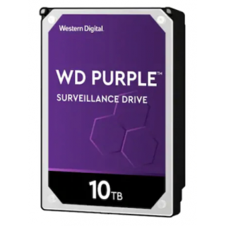 WESTERN DIGITAL WD102PURP PURPLE PRO 3.5" 10TB 7200rpm 512MB SATA 7/24 Harddisk - 40621