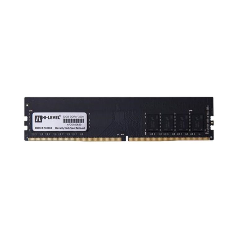 HI-LEVEL 32GB 3200MHz CL22 DDR4 RAM 1.2V CL22 - HLV-PC25600D4-32G