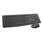 LOGITECH MK235 Kablosuz Klavye Mouse MM Set Siyah (920-007925) / 920-007925-KAR39584 - Görsel 3