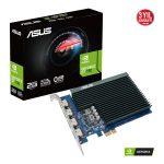 2 GB ASUS GT730-4H-SL-2GD5 GDDR5 Low Profile 64bit / 90YV0H20-M0NA00-KAR54600 - Görsel 2