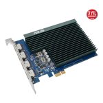 2 GB ASUS GT730-4H-SL-2GD5 GDDR5 Low Profile 64bit / 90YV0H20-M0NA00-KAR54600 - Görsel 4