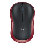 LOGITECH M185 Kırmızı-Gri Kablosuz Mouse (910-002237) / 910-002237-KAR24990 - Görsel 2