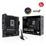 ASUS TUF GAMING B760M-PLUS WIFI Intel B760 LGA1700 DDR5 7200 HDMI VGA 2x M2 USB3 / 90MB1ET0-M1EAY0-KAR57811 - Görsel 2