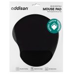 Addison 300152 Siyah Bileklikli Ekstra Kauçuk Kaplamalı Mouse Pad / 300152-KAR55586 - Görsel 3