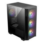 MSI MAG FORGE M100R Temperli Cam 3x120mm 1x120mm ARGB Fan mATX Gaming Bilgisayar / MSI MAG FORGE M100R-KAR58371 - Görsel 3