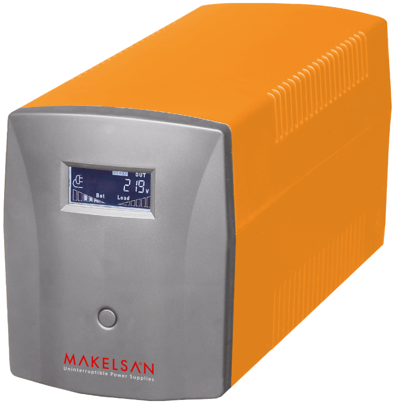 Makelsan Lion 1200 VA LCD/USB (2x 7AH) (5-10dk) Line Interactive K.G.K - Guc.Lin.120.0003