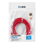 S-LINK SL-CAT6030RE 30cm Kırmızı CAT6 Patch Kablo / SL-CAT6030RE-KAR51884 - Görsel 2