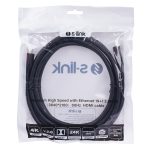 S-LINK SL-HDM4K13 19+1 HDMI to HDMI 3m v2.0 4K (3840*2160) 60Hz Kablo / SL-HDM4K13-KAR59218 - Görsel 3