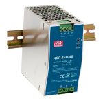 MEAN WELL MW-NDR-240-48 240W SINGLE OUTPUT INDUSTRIAL DIN RAIL POWER SUPPLY - MW-NDR-240-48