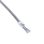 FRISBY FNW-RJ4528N EZ RJ-45 Cat 6 Yeni Nesil Delikli Konnektör 100lü Kutu / FNW-RJ4528N-KAR57217 - Görsel 2