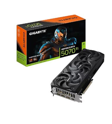 GIGABYTE RTX5070Ti GV-N507TWF3OC-16GD 16GB Geforce RTX5070Ti GDDR7 256bit HDMI 3xDP 16x Ekran Kartı - 40601