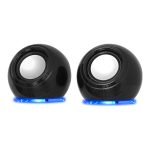 FRISBY FS-2130U 2.0 RGB LED STEREO SPEAKERS SİYAH / FS-2130U-KAR48887 - Görsel 2