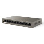TENDA TEF1110P-8-63W 8FE PoE Port (58W), 2FE Uplink Desktop Switch / TEF1110P-8-63W-KAR58195 - Görsel 3