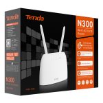 TENDA 4G06 2 Port 300Mbps 2,4Ghz 4G LTE Wi-Fi Router / 4G06-KAR59486 - Görsel 4