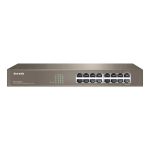 TENDA TEG1016D 16GE Port Switch / TEG1016D-KAR46703 - Görsel 3