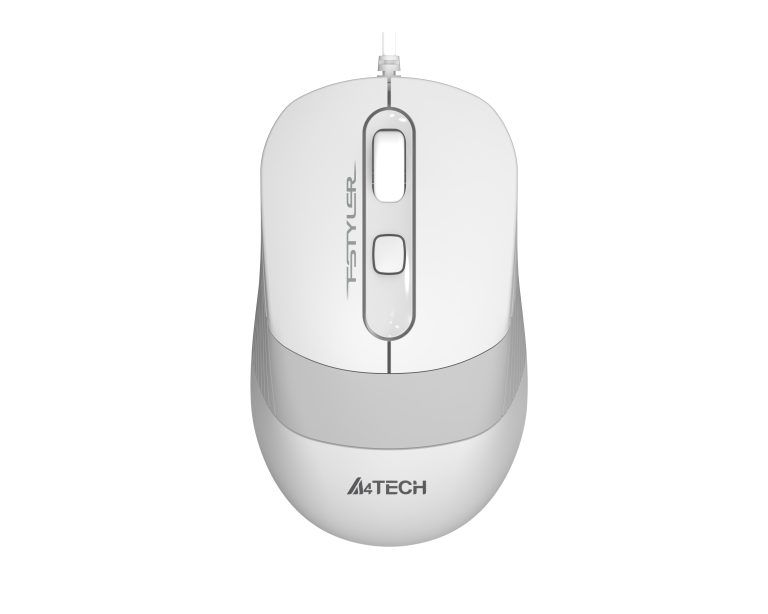 A4 Tech FM10 1600dpi Beyaz USB Optik Mouse - cev.mon.0171