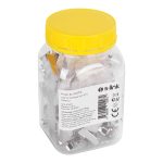 S-LINK SL-CAT712 CAT7 FTP Metal Jack 50'li Kavanoz / SL-CAT712-KAR60637 - Görsel 3