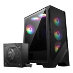 MSI MAG FORGE 120A B65 Temperli Cam 6 x120mm Auto RGB Fan 650W Bronz ATX Gaming / MAG FORGE 120A B65-KAR60514 - Görsel 2