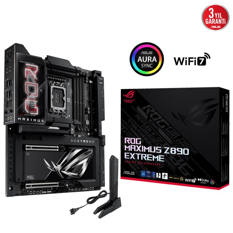 Asus ROG MAXIMUS Z890 EXTREME 1851P DDR5 9200 6xM2 2xTB5 HDMI Wifi7 BT 2xLan ATX - 90MB1IA0-M0EAY0