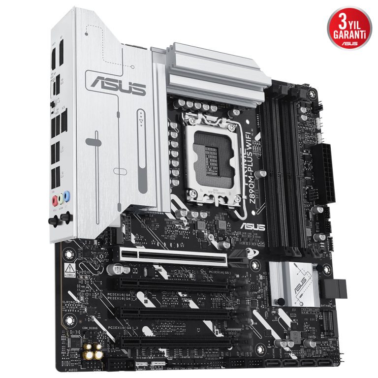 Asus PRIME Z890M-PLUS WIFI 1851P DDR5 8400 Type-C 3xM2 HDMI DP Wifi7 BT mATX - 90MB1J80-M0EAY0