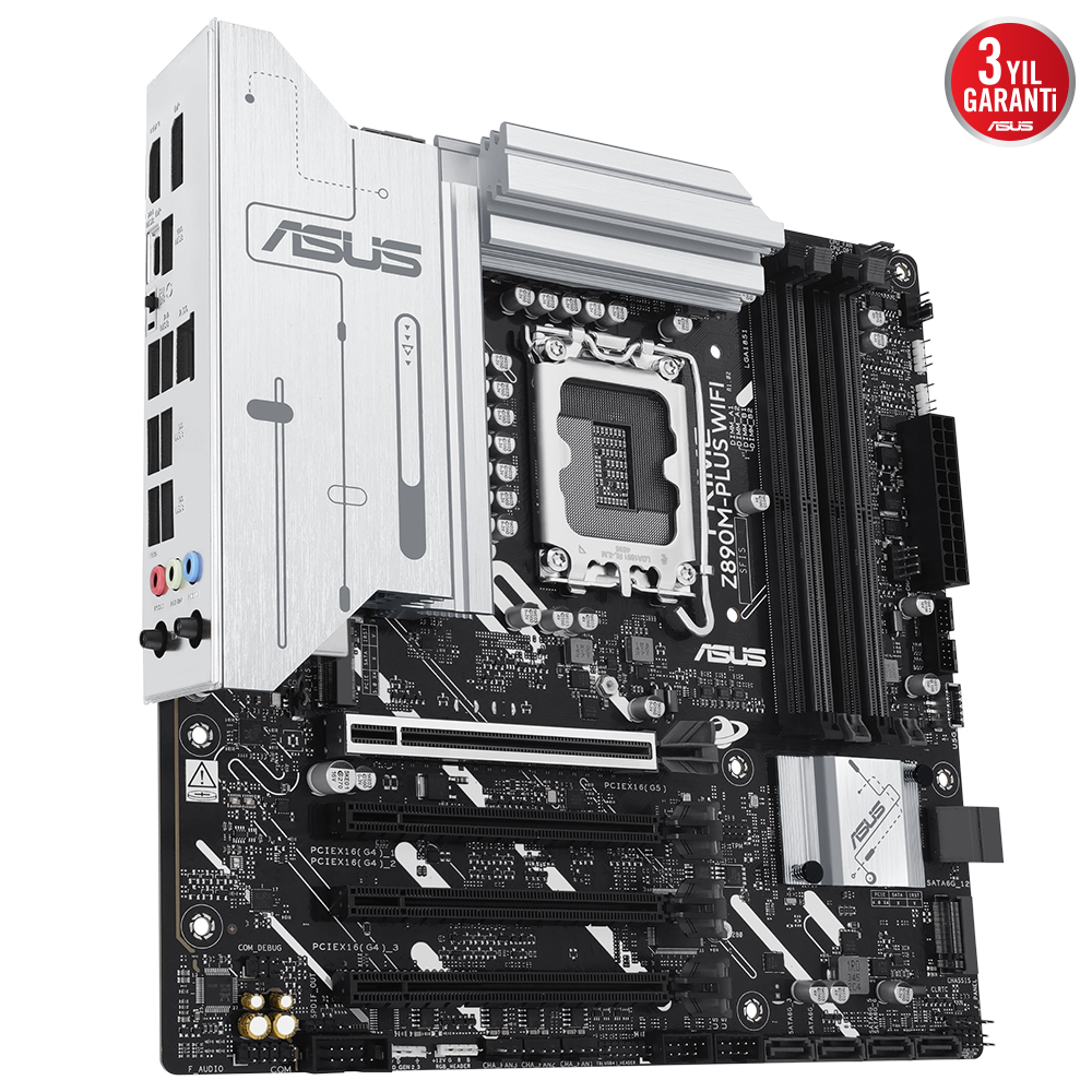 Asus PRIME Z890M-PLUS WIFI 1851P DDR5 8400 Type-C 3xM2 HDMI DP Wifi7 BT mATX- 90MB1J80-M0EAY0 Asus PRIME Z890M-PLUS WIFI 1851P DDR5 8400 Type-C 3xM2 HDMI DP Wifi7 BT mATX - 90MB1J80-M0EAY0