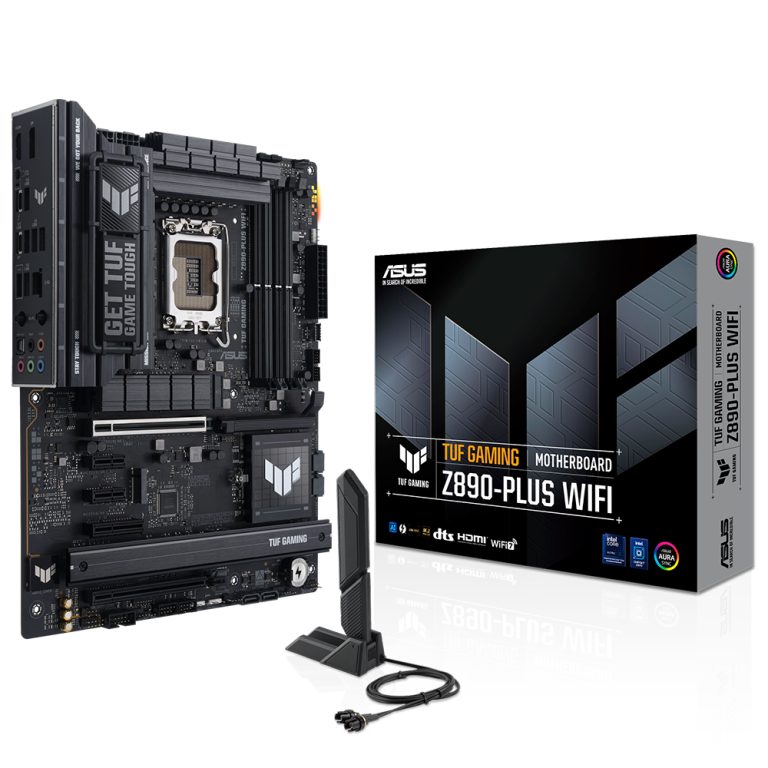 Asus TUF GAMING Z890-PLUS WIFI 1851P DDR5 9066 USB4 4xM2 HDMI DP Wifi7 BT ATX - 90MB1IQ0-M0EAY0
