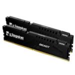 KINGSTON Beast Black Expo DDR5 64GB (32x2) 6000MHz CL30 Soğutuculu PC Performans - KF560C30BBEK2-64TR