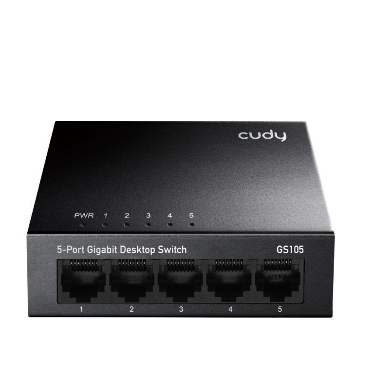 CUDY GS105 5 port Gbit Desktop Yönetilemez Metal Kasa Switch - 34493