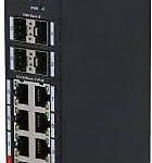DAHUA HS4412-8ET-120 12 Port Mbit 8 Port PoE 120W 4xGbit-SFP Uplink Desktop Yönetilebilir Endüstriyel Switch - 40191