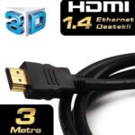 DARK DK-HD-CV14L300A90 3 Mt 4K / 3D 1.4V HDMI Kablo HDMI Kablo - 14830
