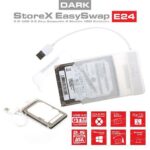 DARK DK-AC-DSE24U3 2.5" USB 3.0 Şeffaf Sata Harici HDD Kutusu - 17455