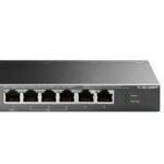 TP-LINK OMADA ES206GP 6 Port Gbit 4 Port Poe 65W Desktop Yönetilebilir Çelik Kasa Switch - 41383