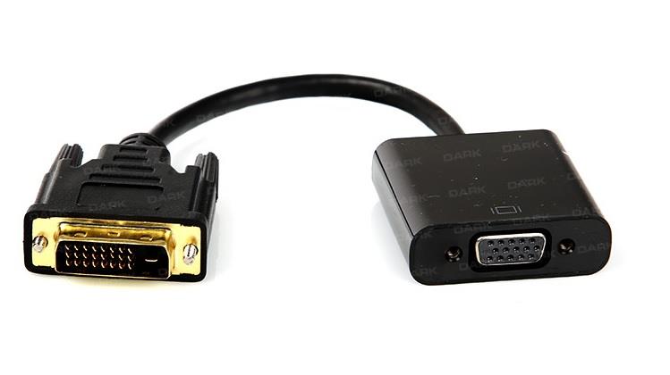 DARK DK-HD-ADVIDXVGA DVI TO VGA Dönüştürücü- 27037 DARK DK-HD-ADVIDXVGA DVI TO VGA Dönüştürücü - 27037
