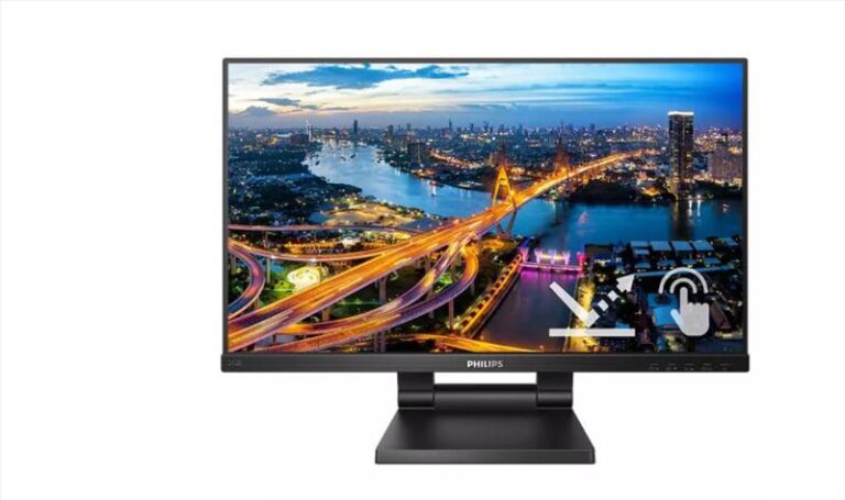 PHILIPS 242B1TC-00 23.8" Dokunmatik 4ms 75Hz 1920x1080 FullHD VGA HDMI DP Multimedya (Vesa) 10 Parmak Siyah Monitör - 29471