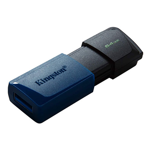 KINGSTON DTXM/64GB DT ExodiaM 64GB USB 3.2 Siyah/Mavi USB Bellek- 32567 KINGSTON DTXM/64GB DT ExodiaM 64GB USB 3.2 Siyah/Mavi USB Bellek - 32567