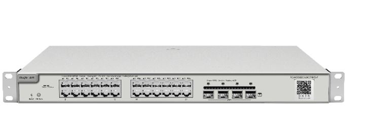 RUIJIE-REYEE RG-NBS3200-24GT4XS-P-V2 24 Port Gbit 24 Port PoE+ 370W 4xSFP Uplink Rackmount Yönetilebilir (L2) Switch- 26352 RUIJIE-REYEE RG-NBS3200-24GT4XS-P-V2 24 Port Gbit 24 Port PoE+ 370W 4xSFP Uplink Rackmount Yönetilebilir (L2) Switch - 26352