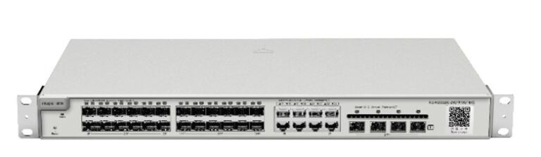 RUIJIE-REYEE RG-NBS3200-24SFP/8GT4XS 24 Port Gbit SFP 4xSFP Uplink Rack mount Yönetilebilir (L2) Switch - 26354