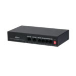 DAHUA DH-PFS3006-4ET-36 6 Port Mbit 4 Port PoE 36W 2xMbit Uplink Desktop Yönetilemez Switch - 35558